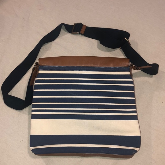 COACH Striped Crossbody Purse - Picture 2 of 4